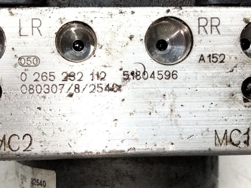Recambio de abs para citroën jumper ii furgón 2.2 hdi 100 referencia OEM IAM 51804596  