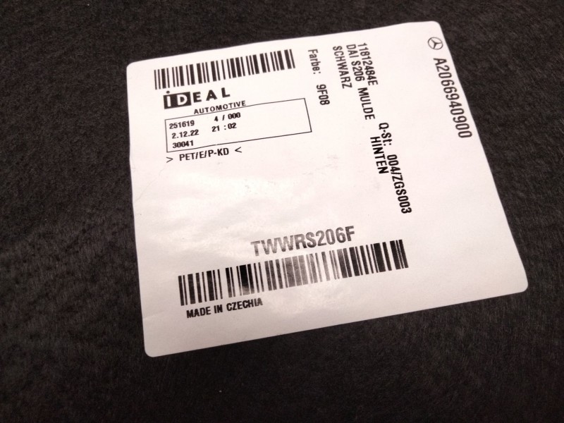 Recambio de panel revestimiento para mercedes-benz clase c all-terrain (s206) c 220 d 4-matic (206.214) referencia OEM IAM A2066