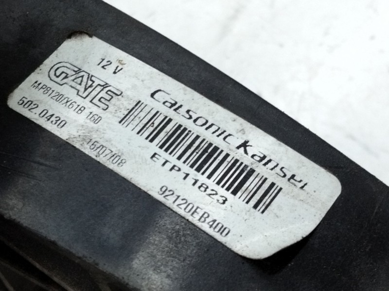 Recambio de electroventilador para citroën jumper ii furgón 2.2 hdi 100 referencia OEM IAM 92120EB400  