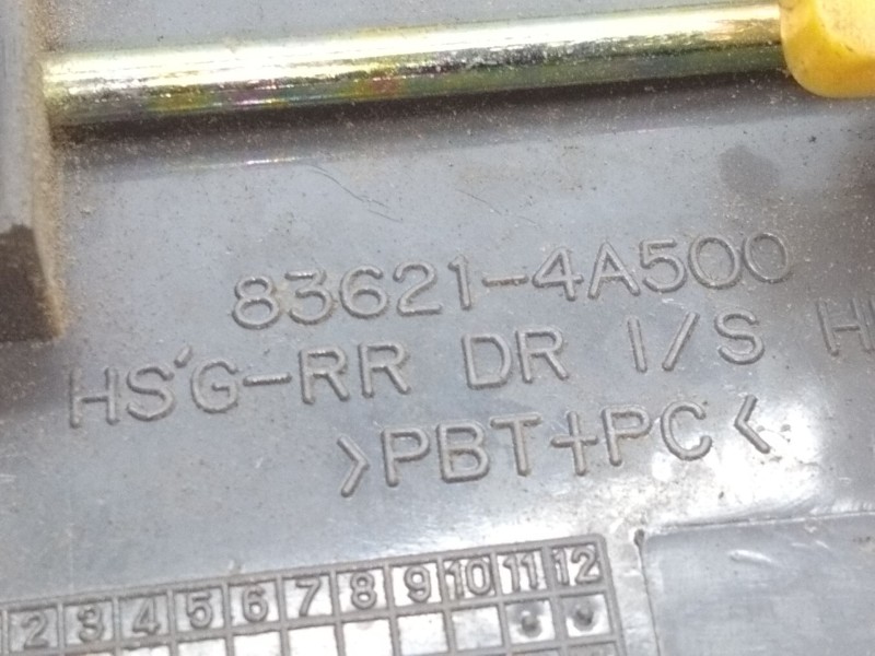 Recambio de maneta interior puerta lateral corredera derecha para hyundai h-1 / starex autobús (a1) 2.5 tci referencia OEM IAM 8