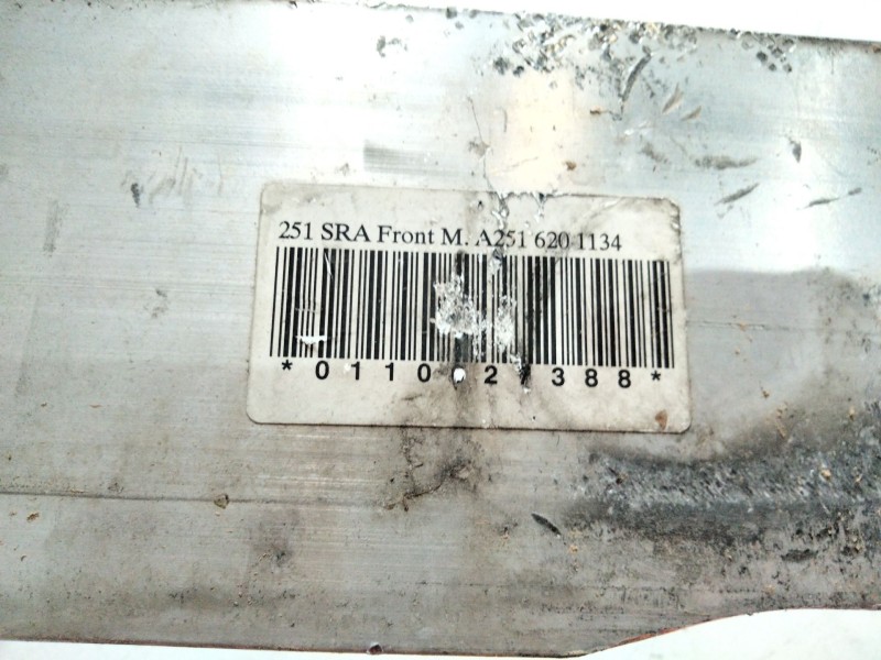 Recambio de refuerzo paragolpes delantero para mercedes-benz clase r (w251, v251) r 320 cdi 4-matic (251.022, 251.122) referenci