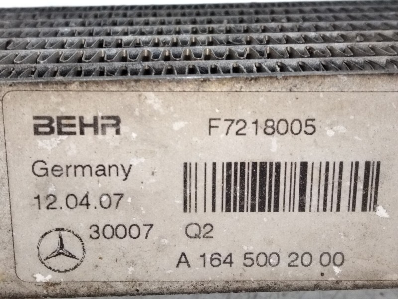 Recambio de radiador caja cambios para mercedes-benz clase r (w251, v251) r 320 cdi 4-matic (251.022, 251.122) referencia OEM IA
