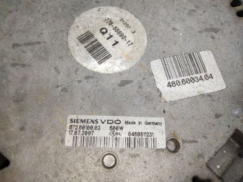 Recambio de electroventilador para mercedes-benz clase r (w251, v251) r 320 cdi 4-matic (251.022, 251.122) referencia OEM IAM 77