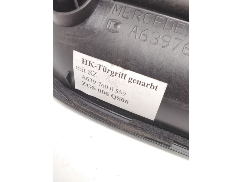 Recambio de maneta exterior porton para mercedes-benz vito / mixto furgón (w639) 122 cdi (639.601, 639.603, 639.605) referencia 