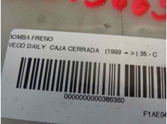 Recambio de bomba freno para iveco daily caja cerrada (1999 =>) 35 - c 12 caja cerrada, techo elevado referencia OEM IAM    2
