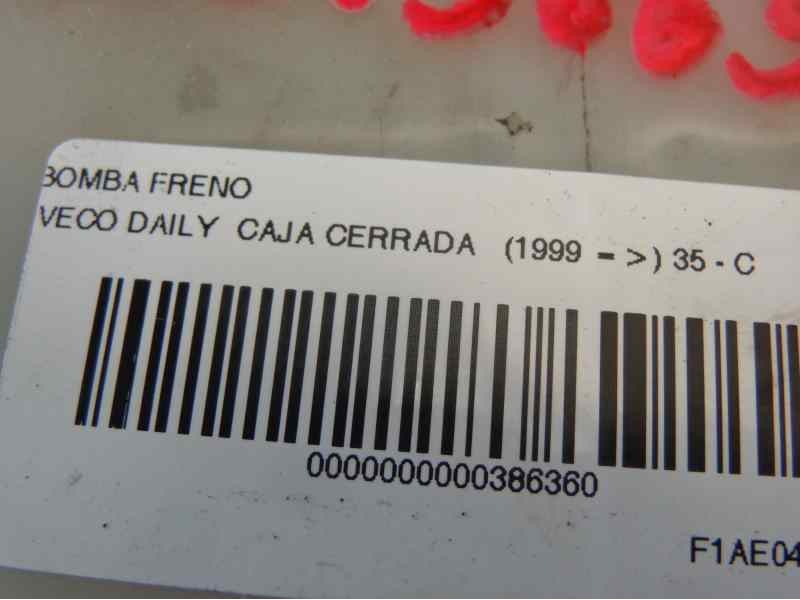 Recambio de bomba freno para iveco daily caja cerrada (1999 =>) 35 - c 12 caja cerrada, techo elevado referencia OEM IAM   