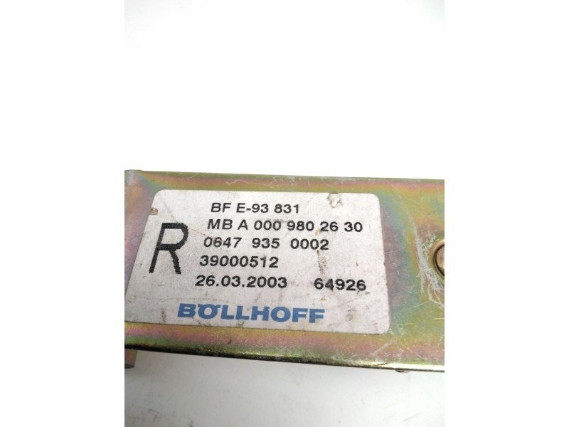 Recambio de varios para mercedes-benz vito autobús (w638) 114 2.3 (638.134, 638.194) referencia OEM IAM A0009802630 NUEVO MARCO 