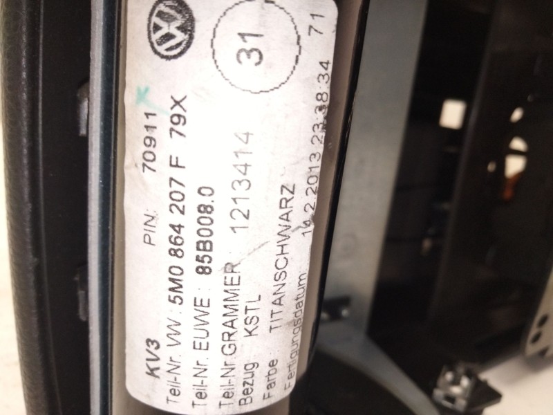 Recambio de consola central para seat alhambra (710, 711) 2.0 tdi referencia OEM IAM 7N1863243 5M0864207F 