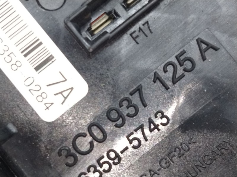 Recambio de centralita bsm para seat alhambra (710, 711) 2.0 tdi referencia OEM IAM 3C0937125A  