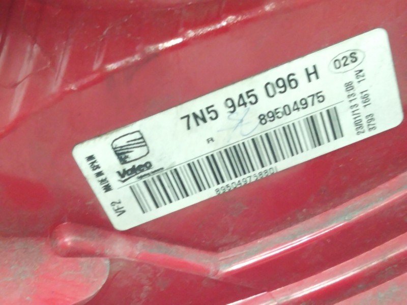 Recambio de piloto trasero derecho para seat alhambra (710, 711) 2.0 tdi referencia OEM IAM 7N5945096H  