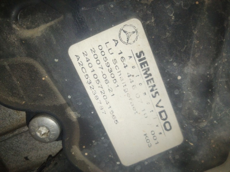 Recambio de caja cambios para mercedes-benz clase r (w251, v251) r 320 cdi 4-matic (251.022, 251.122) referencia OEM IAM R164271