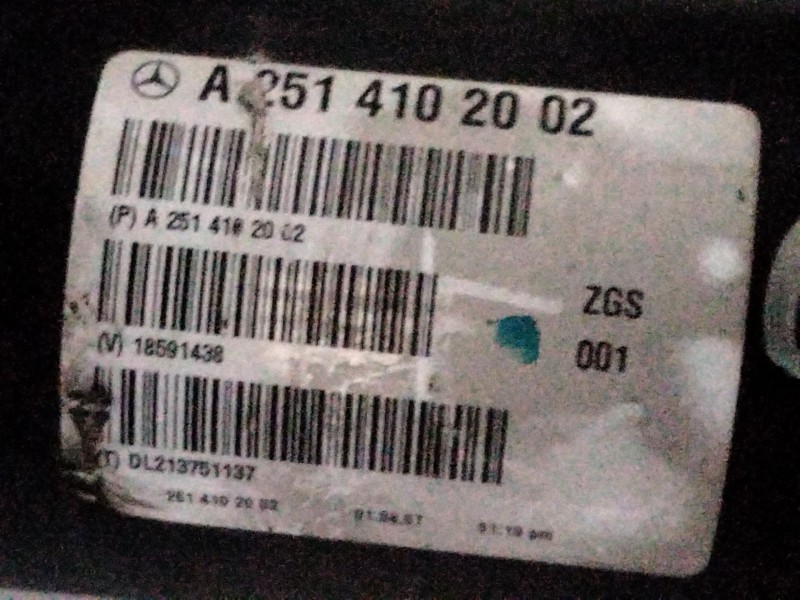 Recambio de cardan trasero para mercedes-benz clase r (w251, v251) r 320 cdi 4-matic (251.022, 251.122) referencia OEM IAM A2514