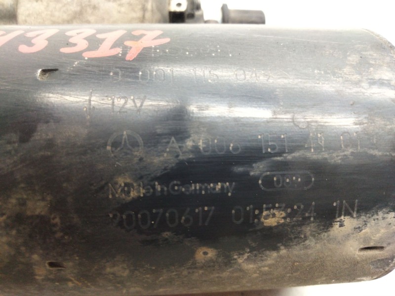 Recambio de motor arranque para mercedes-benz clase r (w251, v251) r 320 cdi 4-matic (251.022, 251.122) referencia OEM IAM A0061