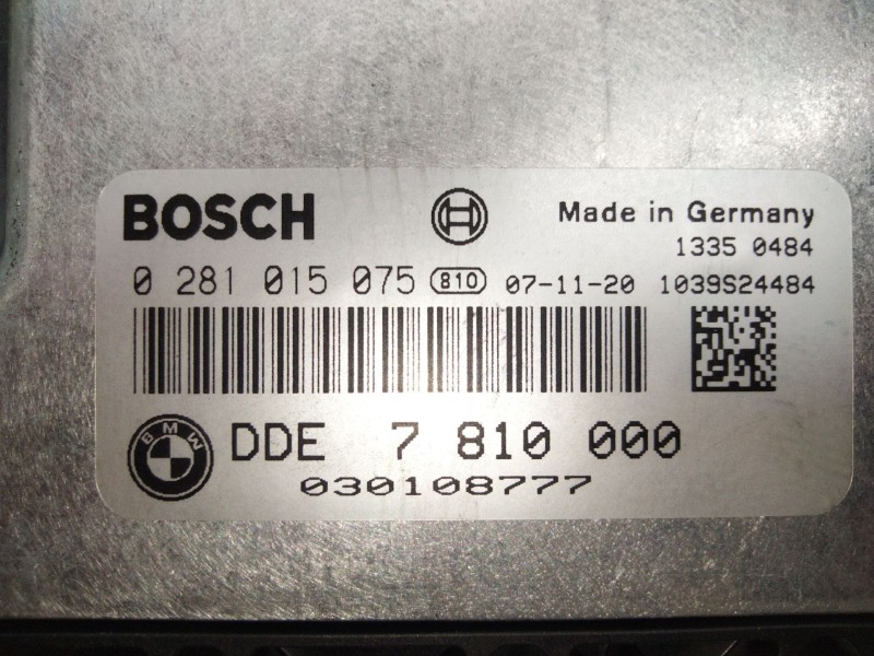 Recambio de centralita motor uce para bmw 3 (e90) 320 d referencia OEM IAM 7810000  