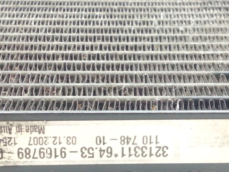 Recambio de condensador / radiador aire acondicionado para bmw 3 (e90) 320 d referencia OEM IAM 9169789  