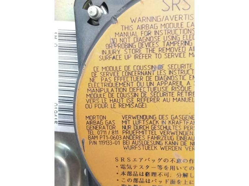 Recambio de airbag delantero izquierdo para nissan terrano ii (r20) 2.7 td 4wd referencia OEM IAM 119133-01  