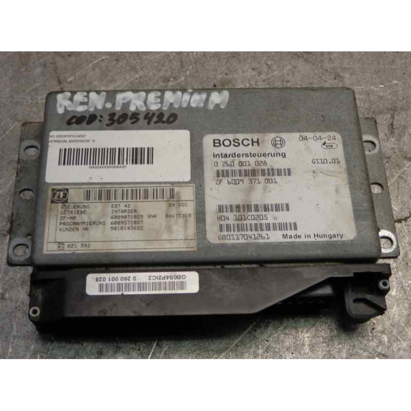 Recambio de centralita intarder para renault premium 420 referencia OEM IAM 0260001028  ZF6009371001