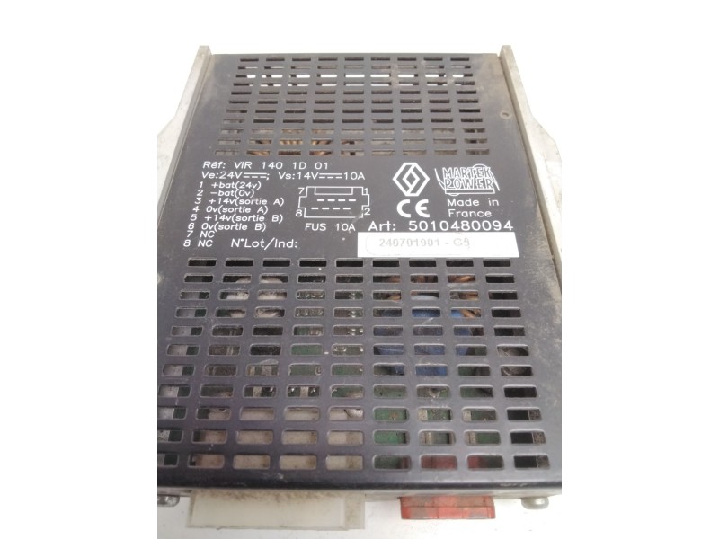 Recambio de modulo convertidor de voltaje para renault premium 370.26 g 6x2 referencia OEM IAM 5010480094  