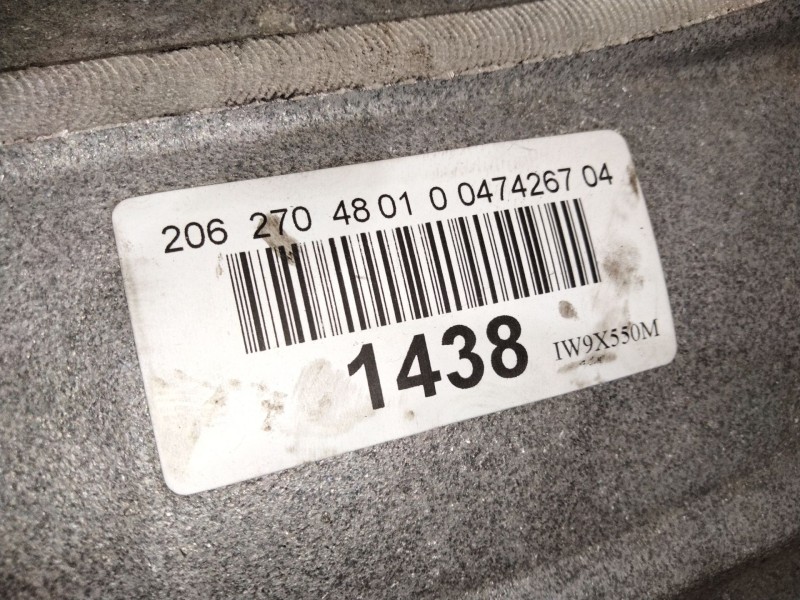 Recambio de caja cambios para mercedes-benz clase c all-terrain (s206) c 220 d 4-matic (206.214) referencia OEM IAM 2062704801  