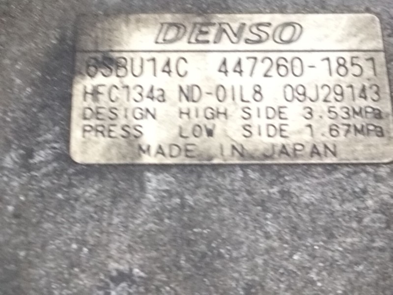 Recambio de compresor aire acondicionado para bmw 3 (e90) 320 d referencia OEM IAM 4472601851  