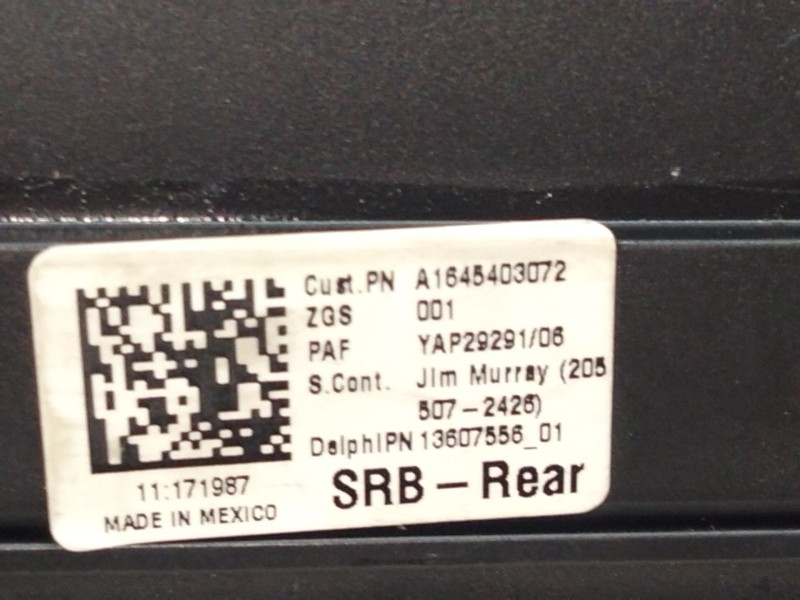 Recambio de caja fusibles para mercedes-benz clase r (w251, v251) r 320 cdi 4-matic (251.022, 251.122) referencia OEM IAM   