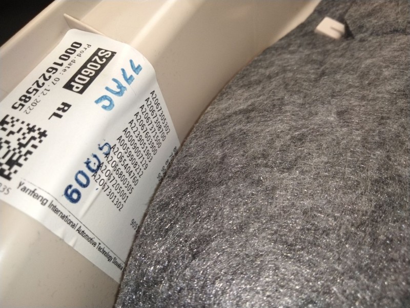 Recambio de guarnecido puerta trasera izquierda para mercedes-benz clase c all-terrain (s206) c 220 d 4-matic (206.214) referenc