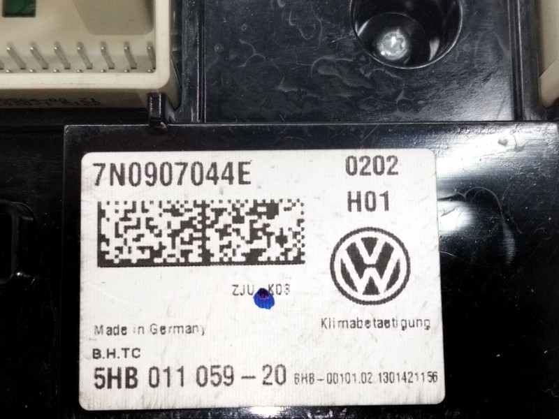 Recambio de mando calefaccion / aire acondicionado para seat alhambra (710, 711) 2.0 tdi referencia OEM IAM 7N0907044E  