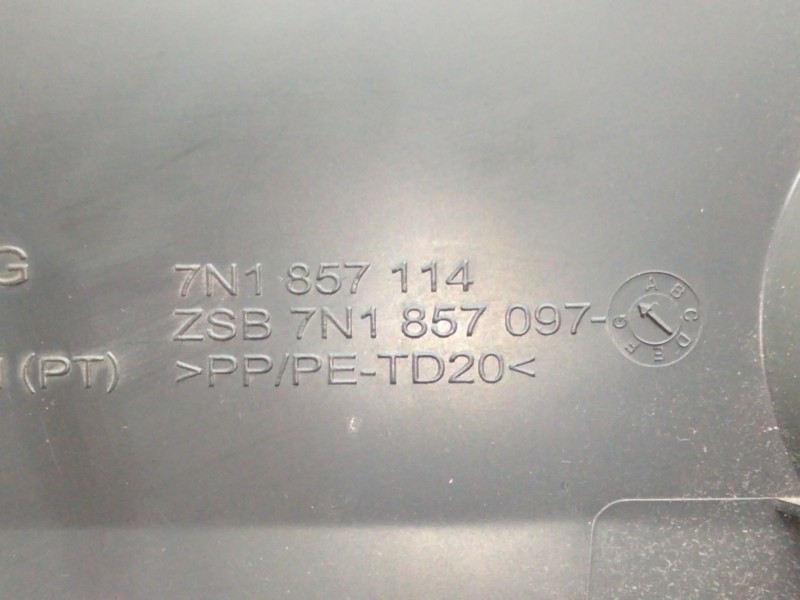 Recambio de guantera para seat alhambra (710, 711) 2.0 tdi referencia OEM IAM 7N1857114  