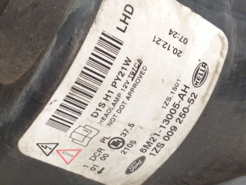Recambio de faro derecho para ford s-max (wa6) 2.0 tdci referencia OEM IAM   