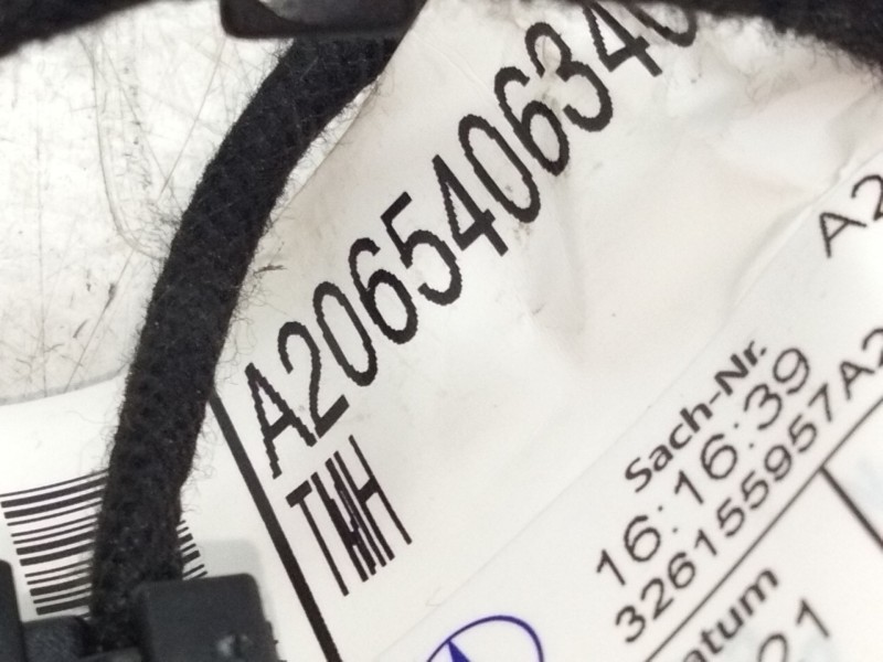 Recambio de instalacion puerta trasera izquierda para mercedes-benz clase c all-terrain (s206) c 220 d 4-matic (206.214) referen