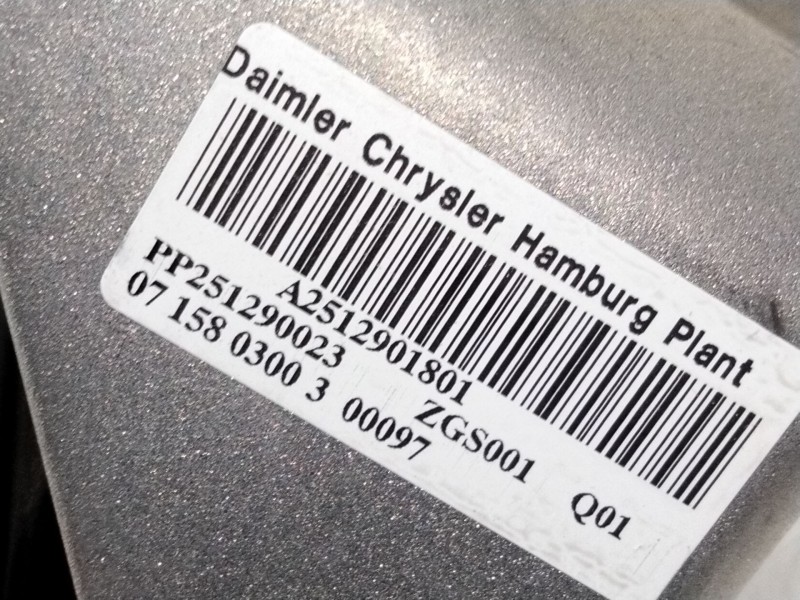 Recambio de pedal freno para mercedes-benz clase r (w251, v251) r 320 cdi 4-matic (251.022, 251.122) referencia OEM IAM   