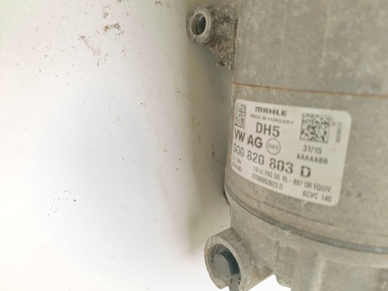 Recambio de compresor aire acondicionado para volkswagen golf vii (5g1, bq1, be1, be2) 2.0 tdi referencia OEM IAM   