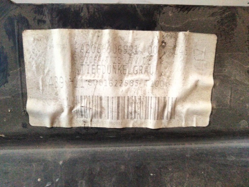 Recambio de talonera izquierda para mercedes-benz clase c all-terrain (s206) c 220 d 4-matic (206.214) referencia OEM IAM A20669