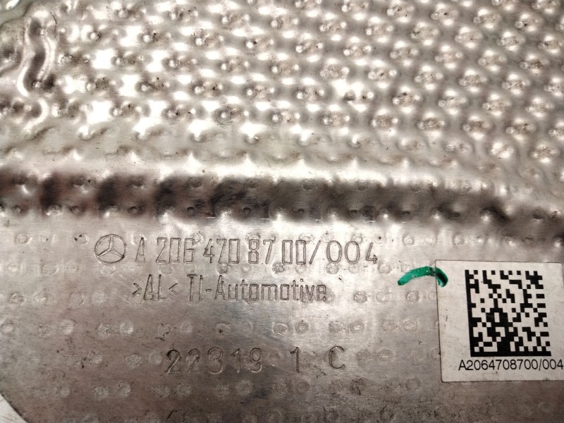 Recambio de panel protector para mercedes-benz clase c all-terrain (s206) c 220 d 4-matic (206.214) referencia OEM IAM A20647087