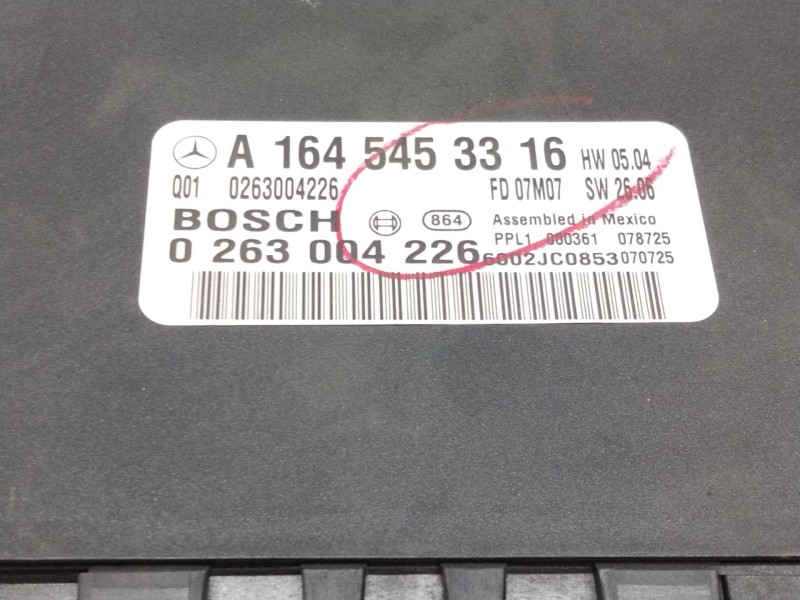 Recambio de modulo control parking para mercedes-benz clase r (w251, v251) r 320 cdi 4-matic (251.022, 251.122) referencia OEM I