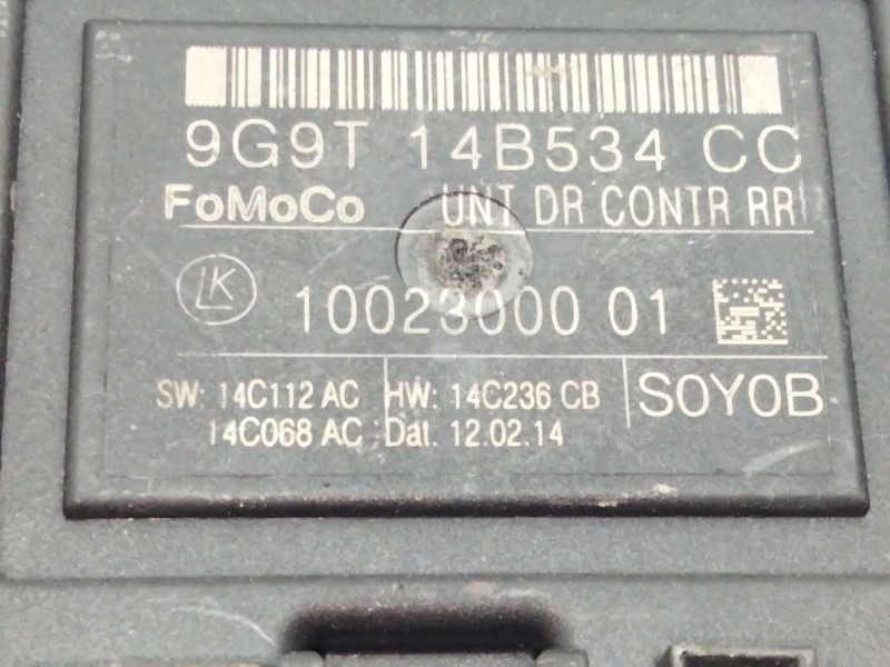 Recambio de modulo control puerta para ford s-max (wa6) 2.0 tdci referencia OEM IAM 9G9T14B534CC  