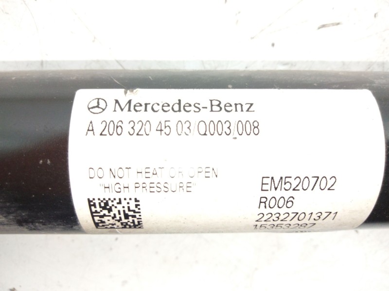Recambio de amortiguador trasero derecho para mercedes-benz clase c all-terrain (s206) c 220 d 4-matic (206.214) referencia OEM 