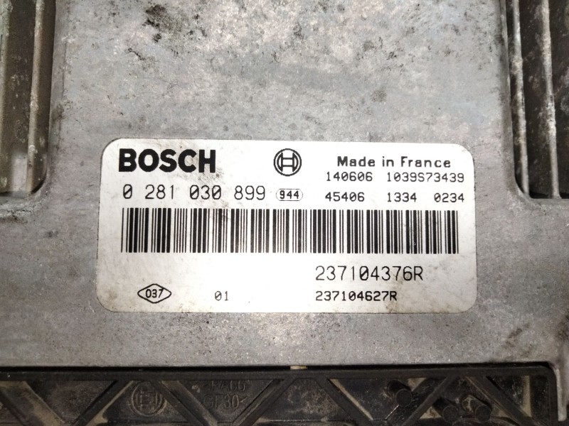 Recambio de centralita motor uce para mercedes-benz citan (w415) furgon referencia OEM IAM 237104376R 0281030899 