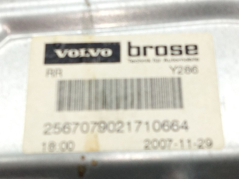 Recambio de elevalunas trasero derecho para volvo s80 ii (124) 2.4 d referencia OEM IAM   