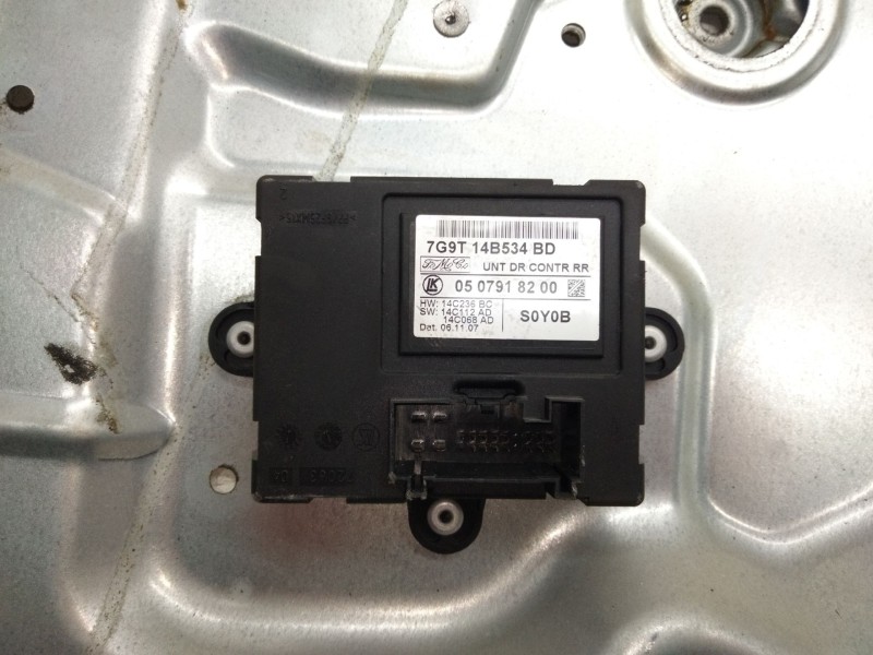 Recambio de elevalunas trasero derecho para volvo s80 ii (124) 2.4 d referencia OEM IAM   