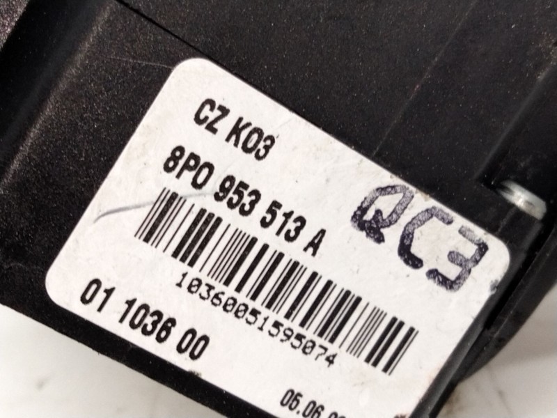 Recambio de mando luces para audi a3 (8p1) 2.0 tdi 16v referencia OEM IAM 8P0953513A  