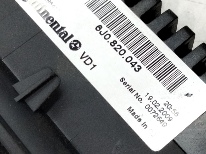 Recambio de mando calefaccion / aire acondicionado para seat ibiza iv (6j5, 6p1) 1.4 referencia OEM IAM   