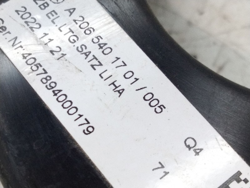 Recambio de sensor abs trasero derecho para mercedes-benz clase c all-terrain (s206) c 220 d 4-matic (206.214) referencia OEM IA