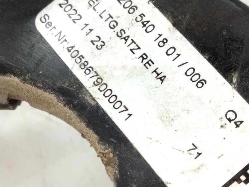 Recambio de sensor abs trasero izquierdo para mercedes-benz clase c all-terrain (s206) c 220 d 4-matic (206.214) referencia OEM 