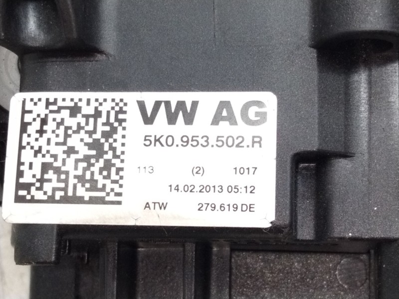 Recambio de mando intermitentes y limpia para seat alhambra (710, 711) 2.0 tdi referencia OEM IAM 5K0953501BA  