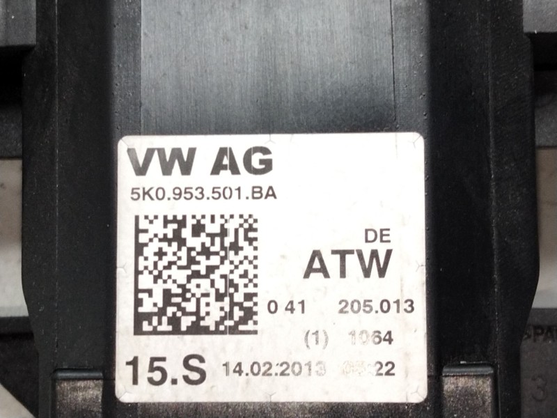 Recambio de mando intermitentes y limpia para seat alhambra (710, 711) 2.0 tdi referencia OEM IAM 5K0953501BA  