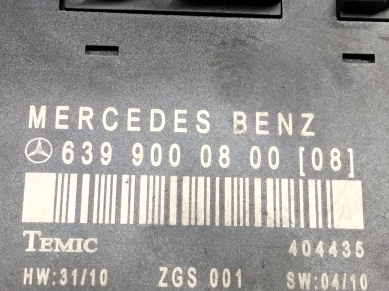 Recambio de centralita bsm para mercedes-benz vito / mixto furgón (w639) 113 cdi (639.601, 639.603, 639.605) referencia OEM IAM 