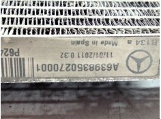 Recambio de condensador / radiador aire acondicionado para mercedes-benz vito / mixto furgón (w639) 113 cdi (639.601, 639.603, 6 2