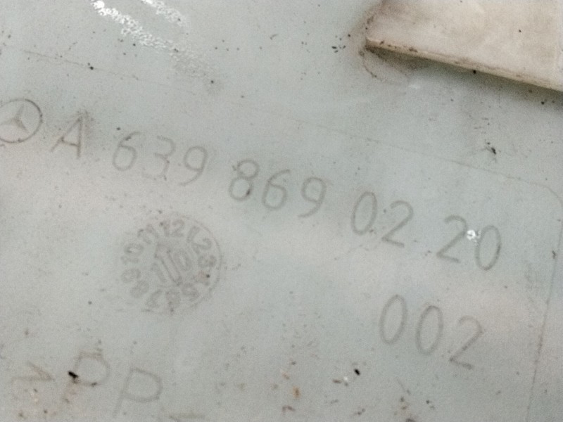 Recambio de deposito limpia para mercedes-benz vito / mixto furgón (w639) 113 cdi (639.601, 639.603, 639.605) referencia OEM IAM