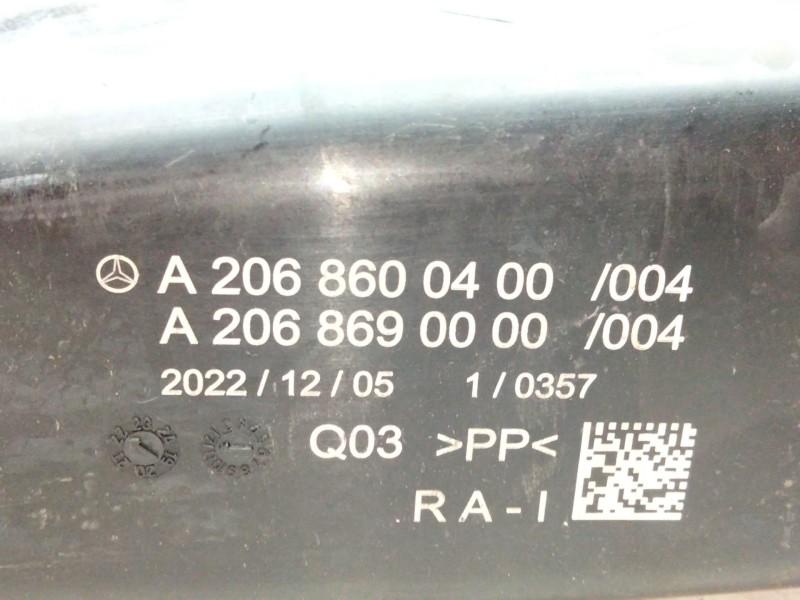 Recambio de deposito limpia para mercedes-benz clase c all-terrain (s206) c 220 d 4-matic (206.214) referencia OEM IAM A20686004